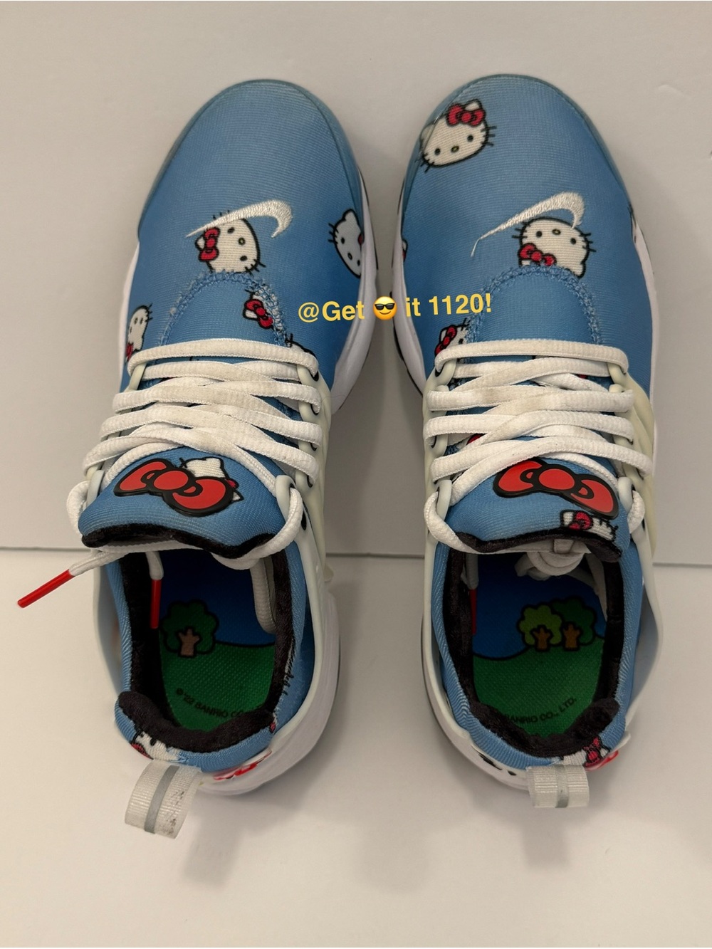 Nike Air Presto x Hello Kitty Men's Shoes Size M 5 | 5 Y | W 6.5 DV3770-400 - Picture 6 of 12